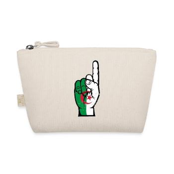 Algerien Flagge Nummer 1 used - Bio-Täschchen - Natur - Vorne