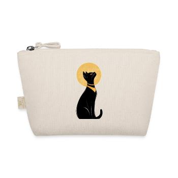 Ägyptische Katze - Bio-Täschchen - Natur - Vorne