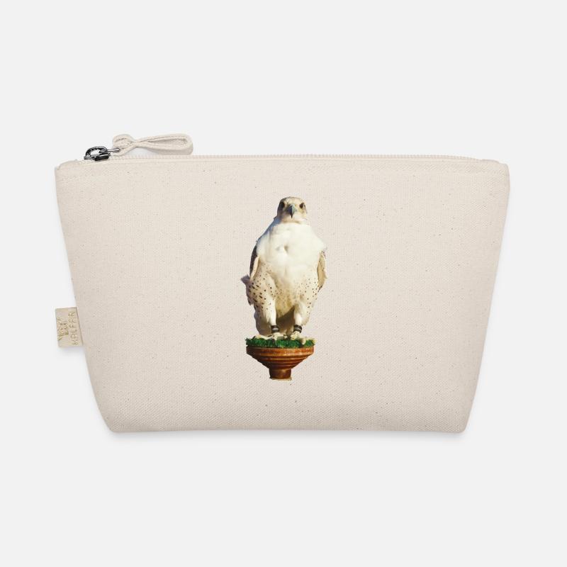 Beautiful white gyrfalco Organic Pouch