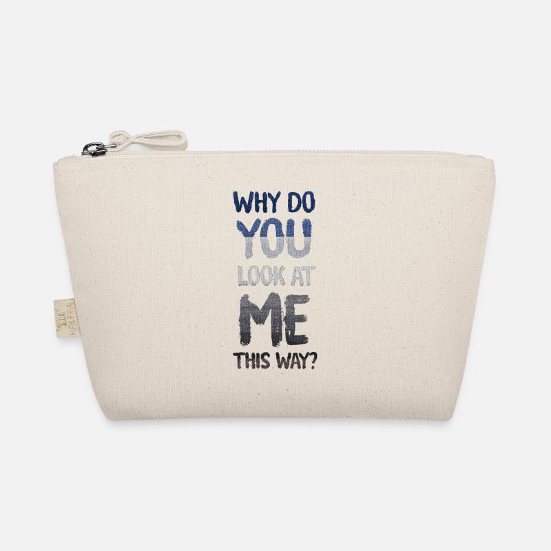 Warum siehst du mich so an? Bio-Täschchen