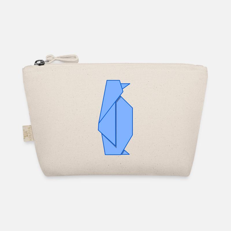 Pingouin origami – Blue Chill Trousse biologique