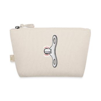 A key on the back - Organic Pouch - nature - Front