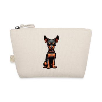 Pinscher miniature Pinscher Pinscher Pinscher Propriétaire Minpin - Trousse biologique - nature - Devant