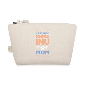 Certified Shiba Inu Mama - Organic Pouch - nature - Front