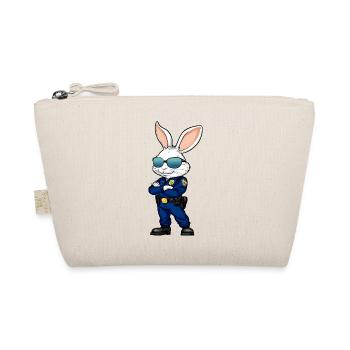 Police Rabbits - Organic Pouch - nature - Front