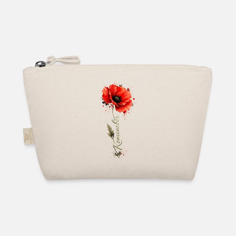 Poppy Remember | Gedenktags-Ehrung Bio-Täschchen