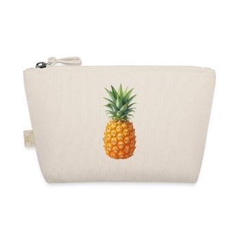 Ananas aquarell Sommer Geschenk  - Bio-Täschchen - Natur - Vorne