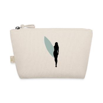 surfgirlshape1 - Bio-Täschchen - Natur - Vorne