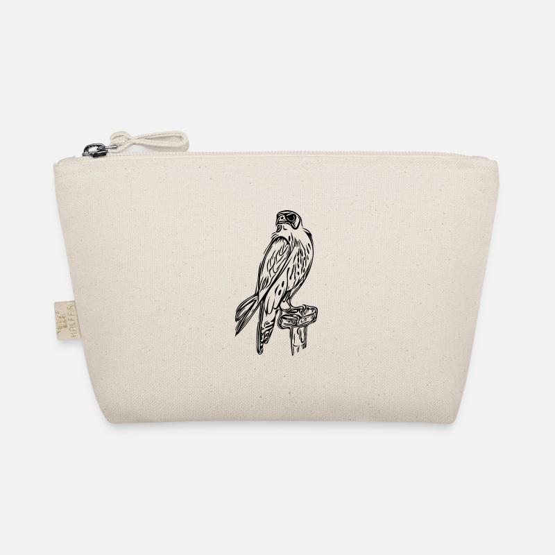 Faucon élégant avec des ailes et des griffes Trousse biologique