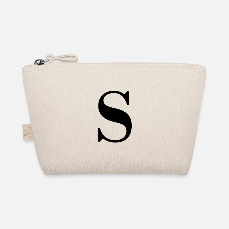 Letter S Bio-Täschchen