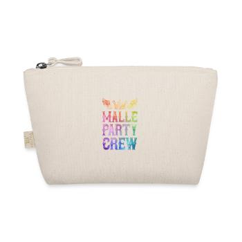 Malle Party Crew Saying - Organic Pouch - nature - Front