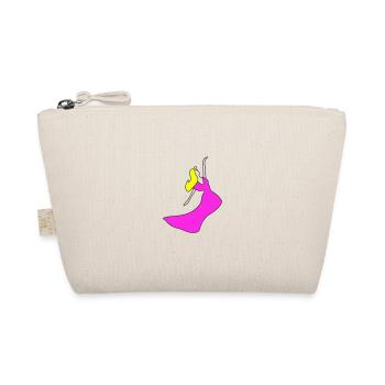 Princess / Dancer - Customizable Motif Colors - Organic Pouch - nature - Front