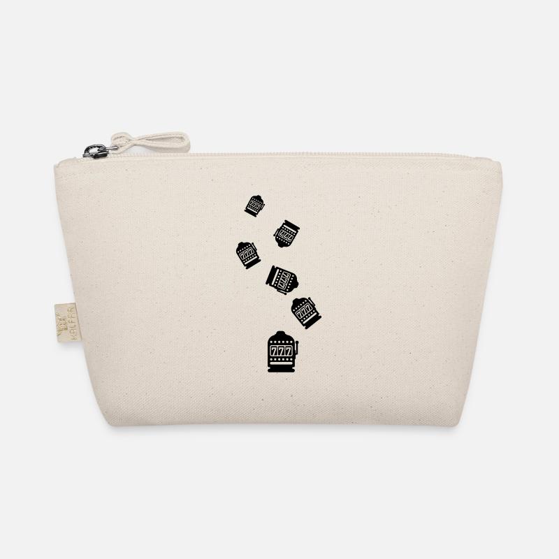 One-armed bandit silhouette icon Organic Pouch