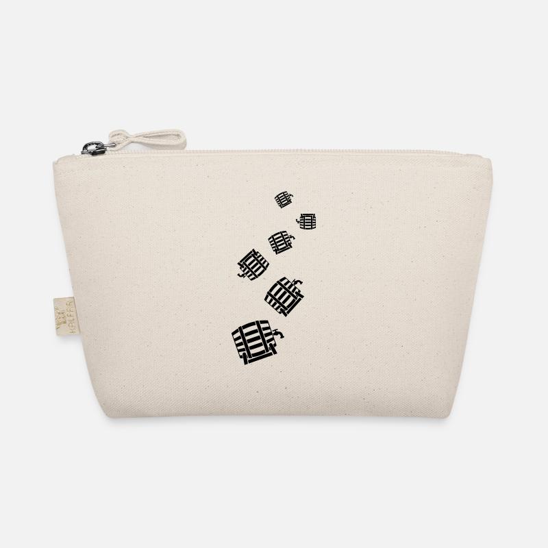 Beer Barrel Icon Symbol Organic Pouch