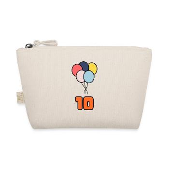 ALLES GUTE ZUM GEBURTSTAG. ALLES GUTE ZUM GEBURTSTAG. GEBURTSTAG. - Bio-Täschchen - Natur - Vorne