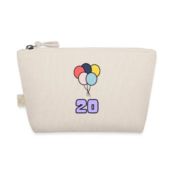 20. 20 YEARS. 20th ANNIVERSARY. 20TH ANNIVERSARY. - Organic Pouch - nature - Front