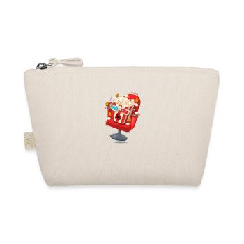 Idée cadeau drôle de pop-corn USA Movie Time Cinema - Trousse biologique - nature - Devant