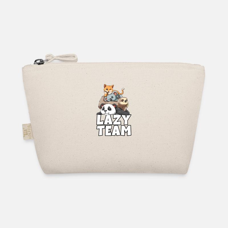 Sloth panda sloth koala cat Organic Pouch