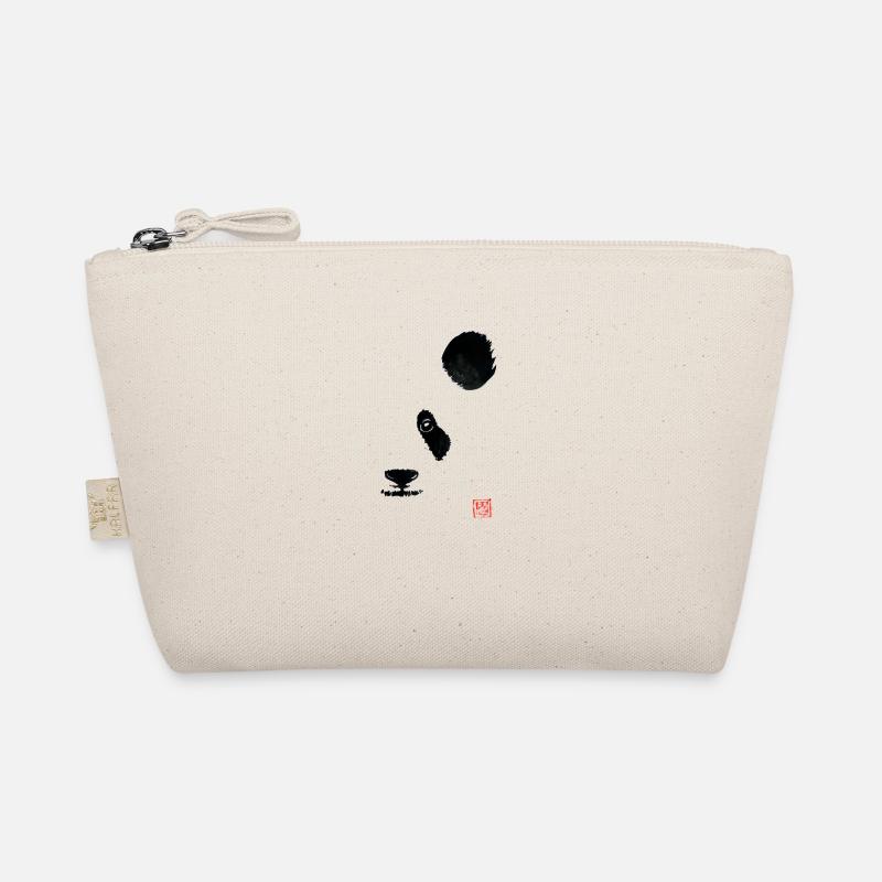 half panda Organic Pouch