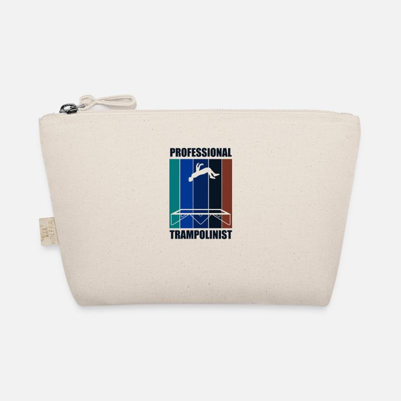 Hobby Trampolin Jumper Ironisches Sprichwort Bio-Täschchen