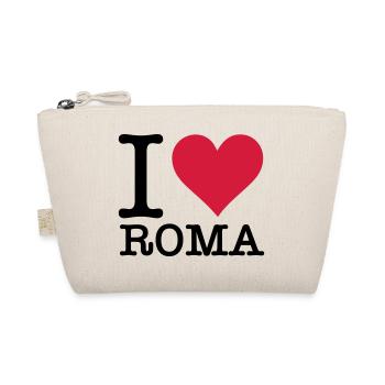 I love Rome - Organic Pouch - nature - Front