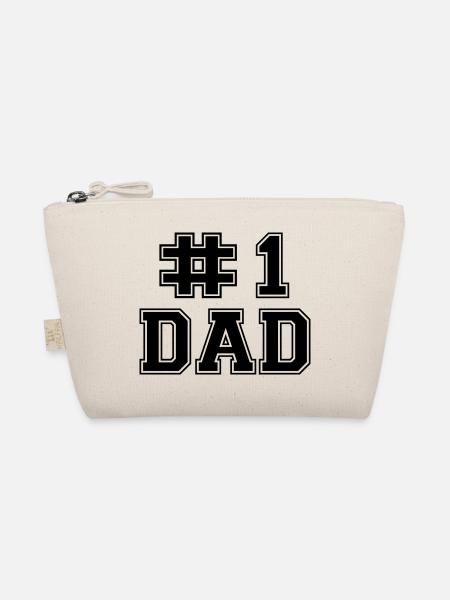 Numer One Dad - Bio-Täschchen - Natur - Vorne