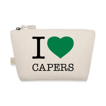 I LOVE CAPERS Kapern - Bio-Täschchen - Natur - Vorne