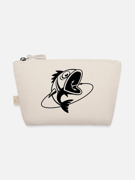 VL107A_BigFish_1c - Bio-Täschchen - Natur - Vorne