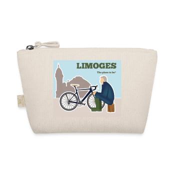 Limoges, The place to be l'homme en bleu - Trousse biologique - nature - Devant