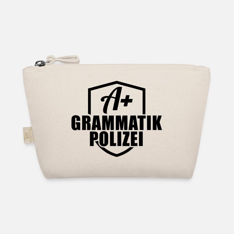 Grammatik Polizei Bio-Täschchen