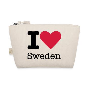 I Love Sweden - Trousse biologique - nature - Devant