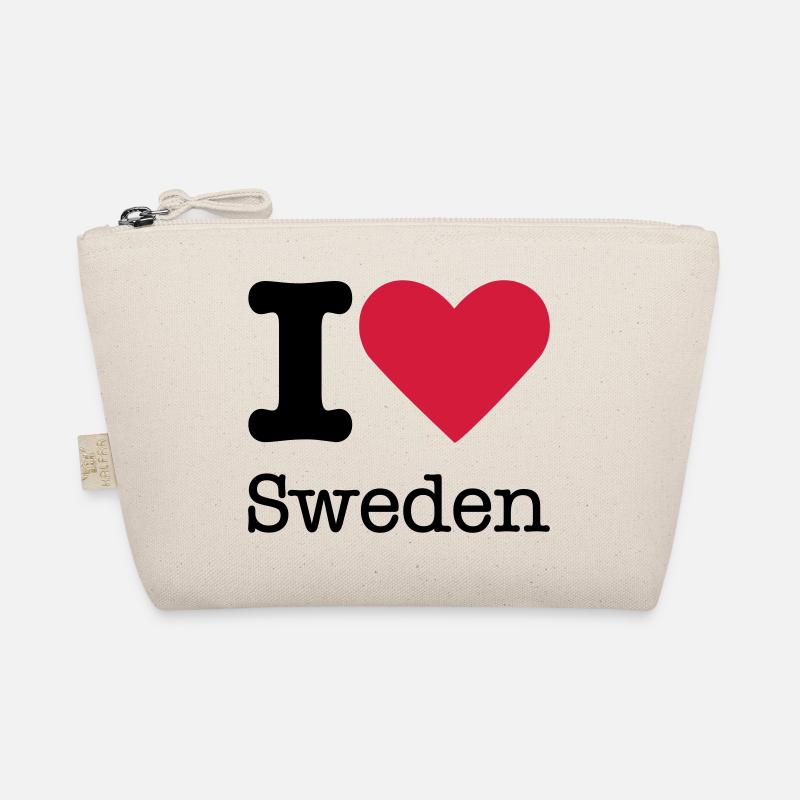 I Love Sweden Bio-Täschchen