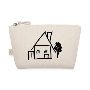 house home - Organic Pouch - nature - Front