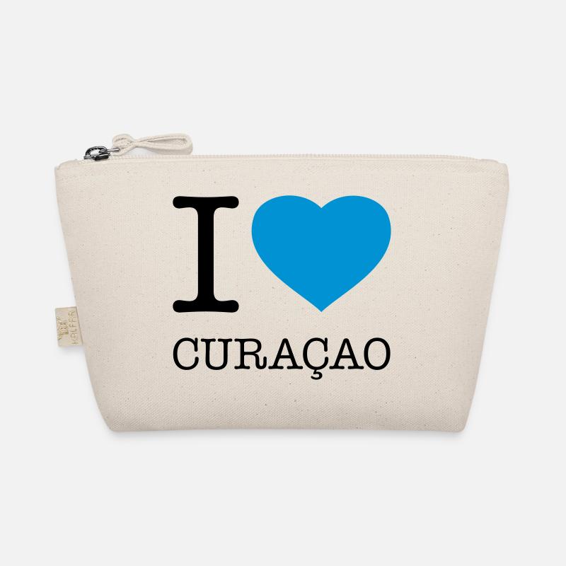 I LOVE CURACAO Bio-Täschchen
