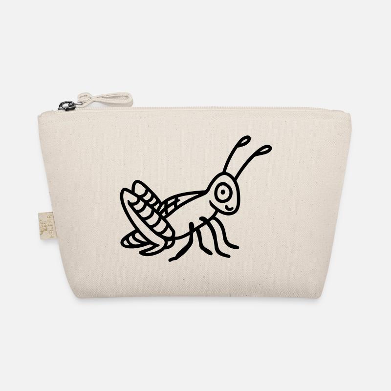 Grashüpfer - line Bio-Täschchen