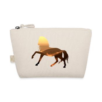 Pferd - Bio-Täschchen - Natur - Vorne
