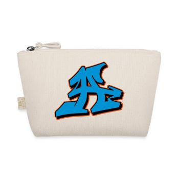 Graffiti Blockletter A - Organic Pouch - nature - Front