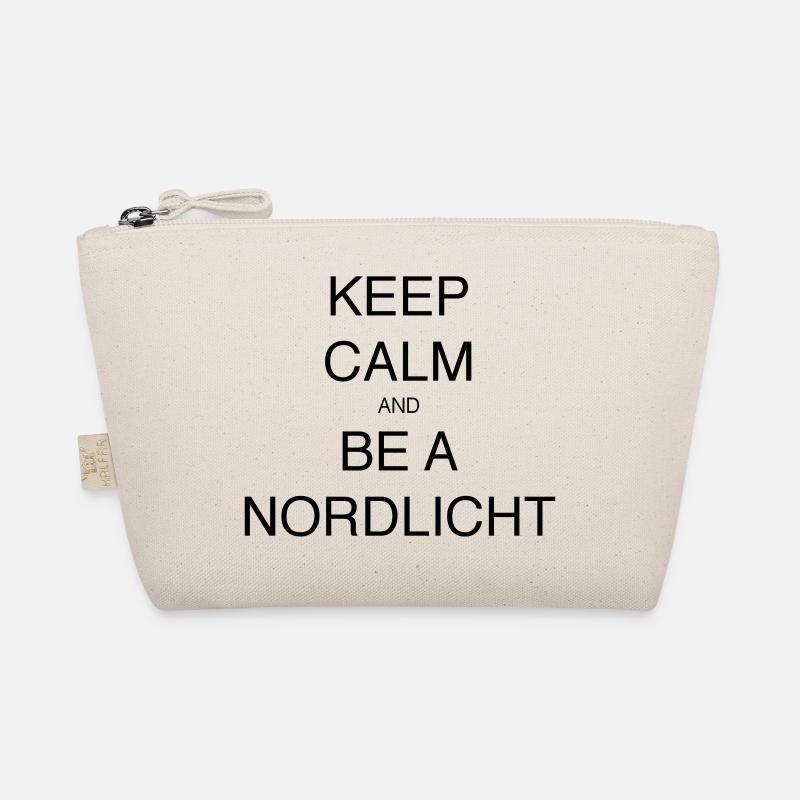 KEEP CALM AND BE A NORDLICHT Bio-Täschchen