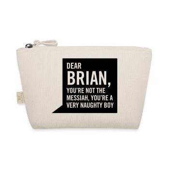 Dear Brian... - Organic Pouch - nature - Front