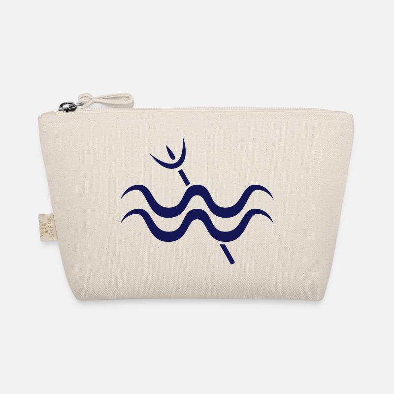 Wassermann - Bio-Täschchen - Natur