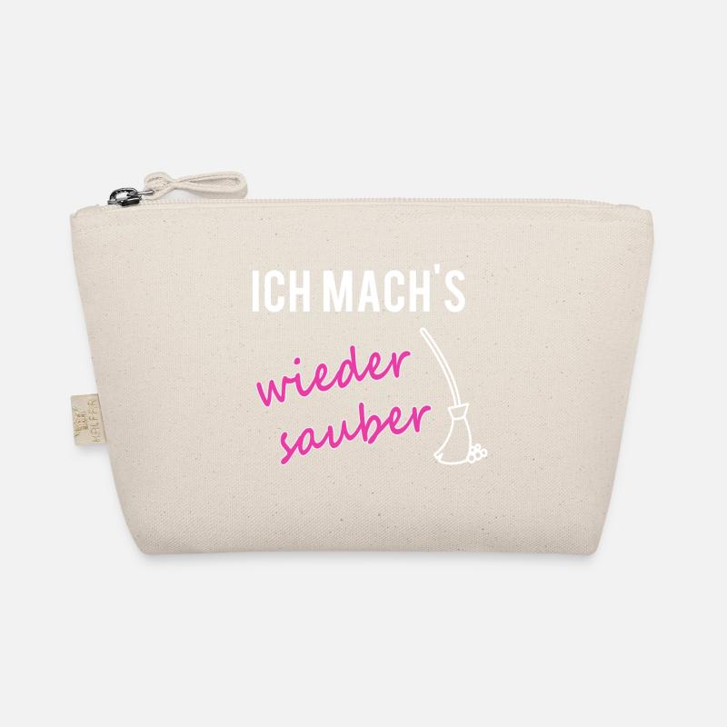 PARTNERSHIRT sauber Mama - Bio-Täschchen - Natur
