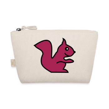 squirrel - Organic Pouch - nature - Front