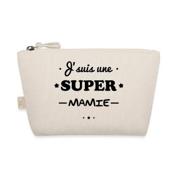 Super mamie, cadeau grand-mère - Trousse biologique - nature - Devant