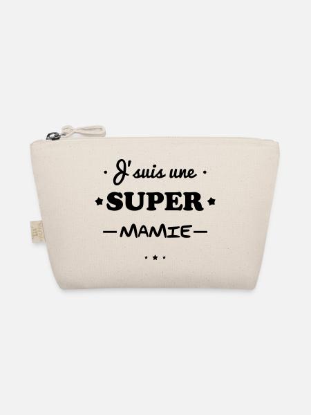 Super mamie, cadeau grand-mère - Trousse biologique - nature