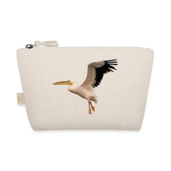 pelican pelikanbird vogel1 - Bio-Täschchen - Natur - Vorne