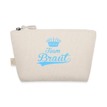 TEAM BRAUT hochzeit heiraten JGA trauung liebe - Bio-Täschchen - Natur - Vorne