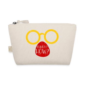 Clown: Funny? How? - Gift - Organic Pouch - nature - Front