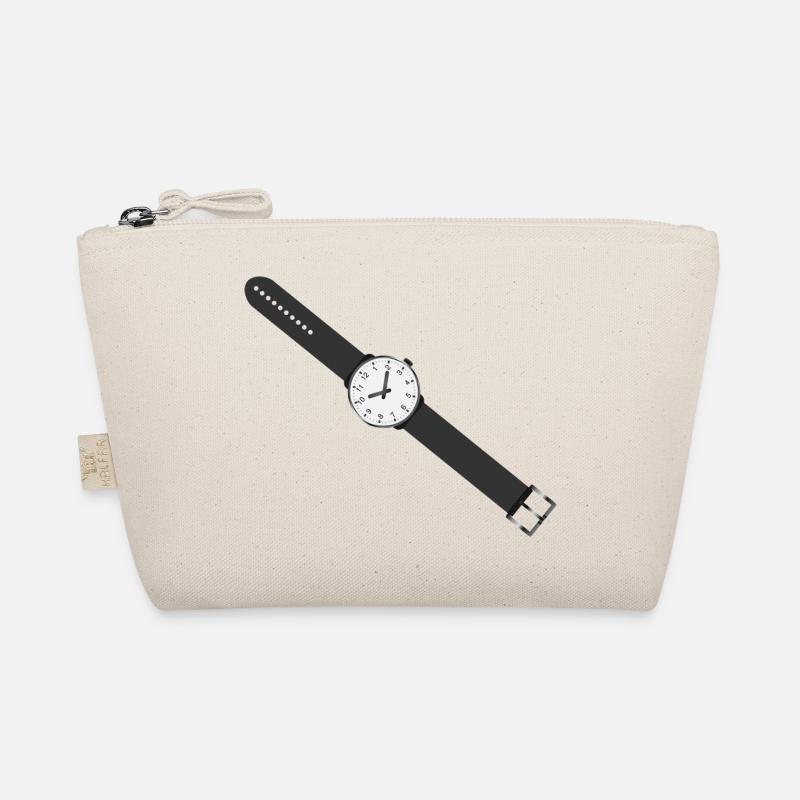 clock time clock time hourglass hourglass162 Organic Pouch