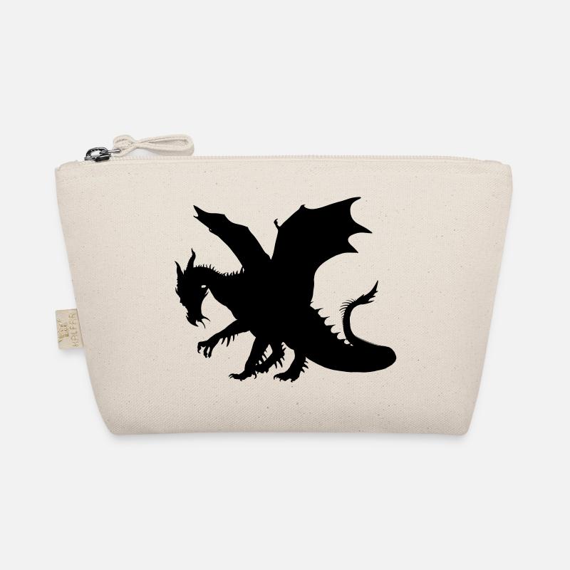 Drache - Bio-Täschchen - Natur