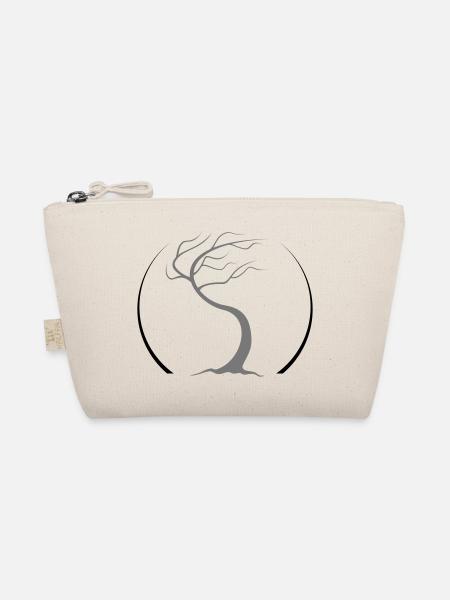 tao zen tree - Organic Pouch - nature